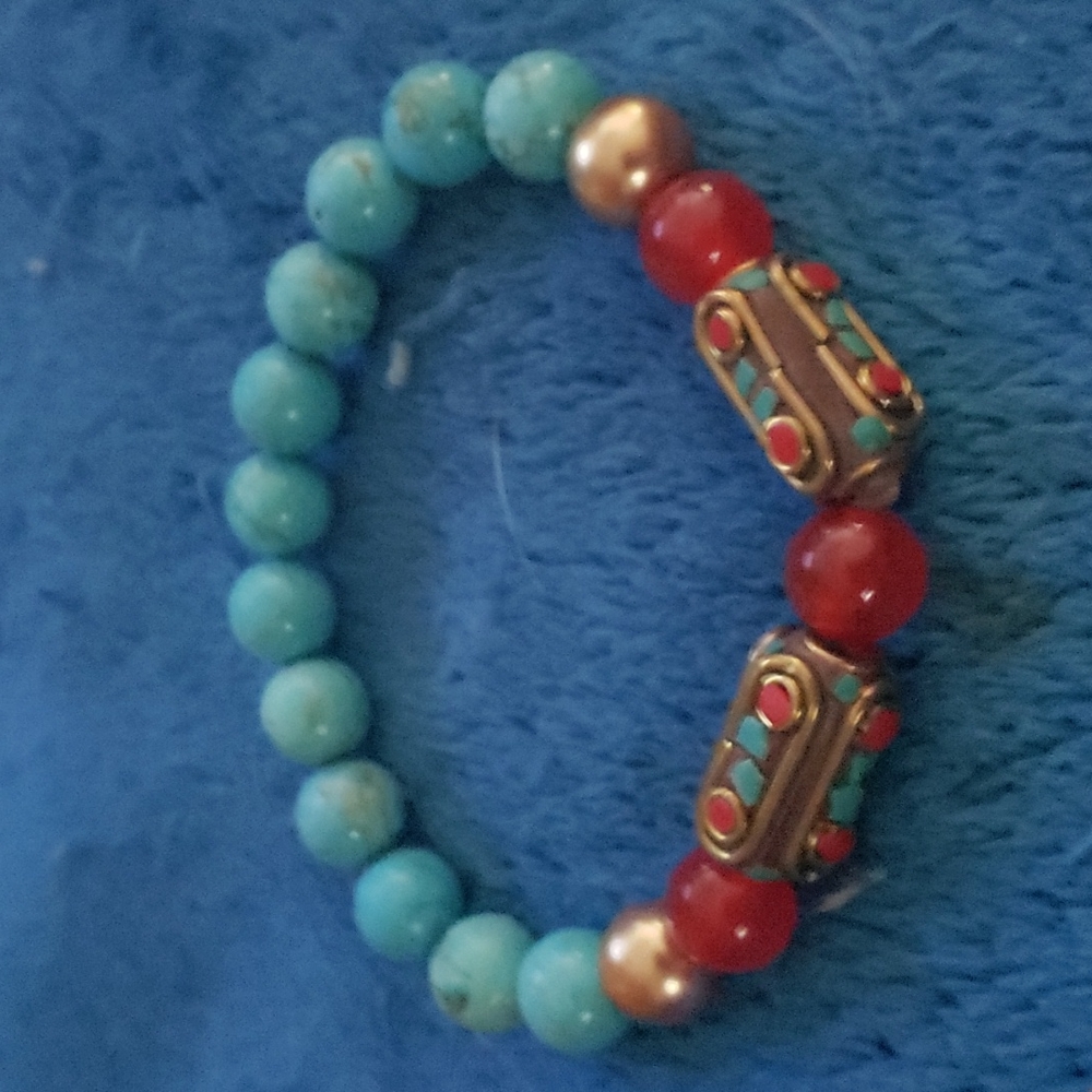 Turquoise Stretch Bracelet